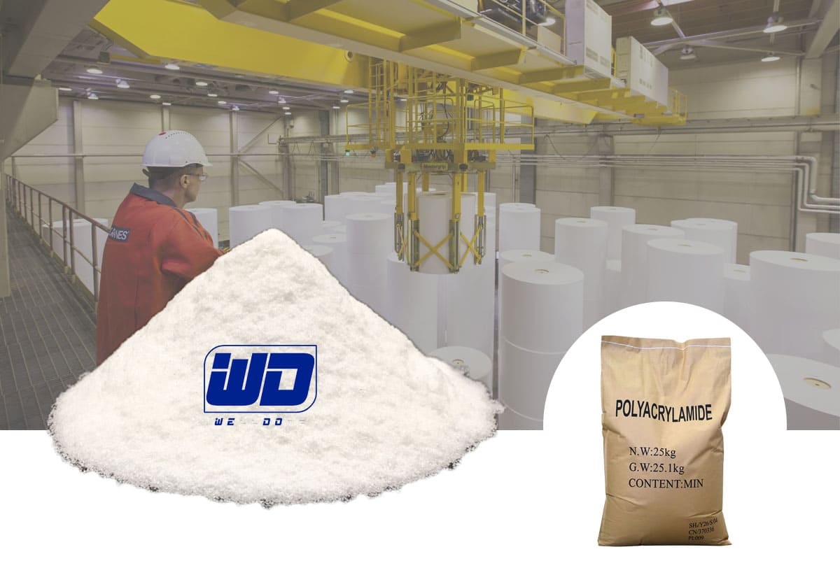 Polyacrylamide for Paper & Pulp Processing in Paper Industry