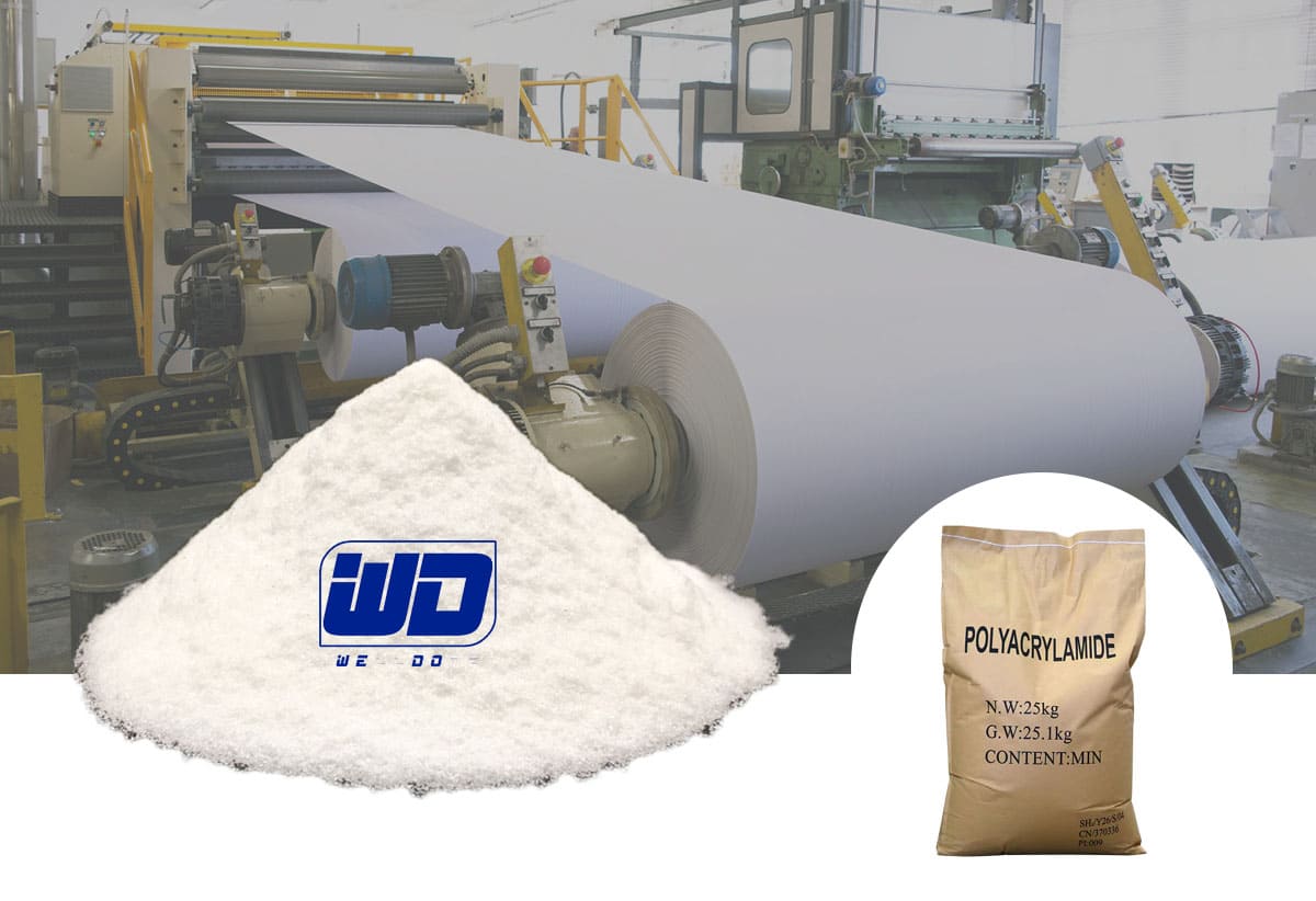 Polyacrylamide for Anionic trash catcher Polydadmac