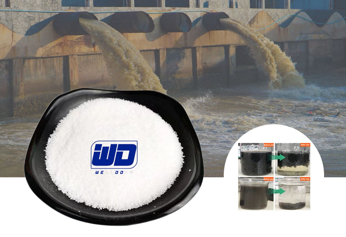 Industrial wastewater treatment process: Application of polyacrylamide (PAM)