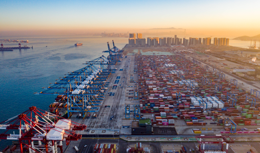 Qingdao Port, Shandong