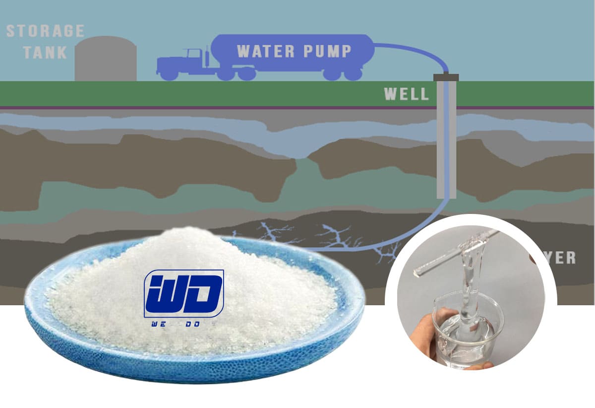 Chemical Drilling Polymer Polyacrylamide PHPA/PAM for Fracturing Fluid